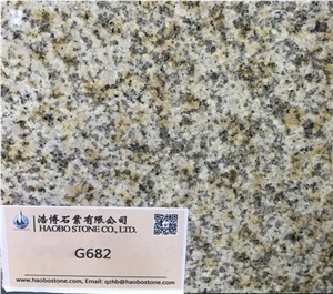 G682 Yellow Granite Tiles and Slabs Polished