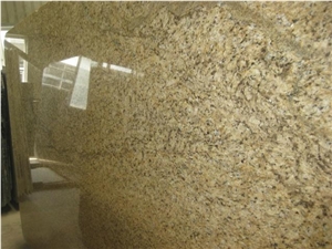 Giallo Ornamental Granite Slabs & Tiles, Brazil Yellow Granite