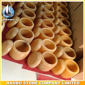 Natural Stone Cremation Urns Wholesale Beige Marble Cremation Urns