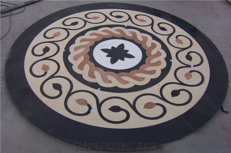 Round Marble Medallions, Mosaic Medallions