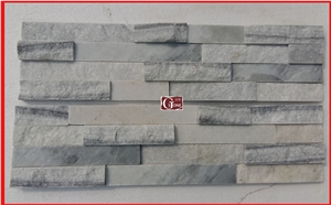 Cloud Grey Quartzite Cultured Stone for Wall Cladding