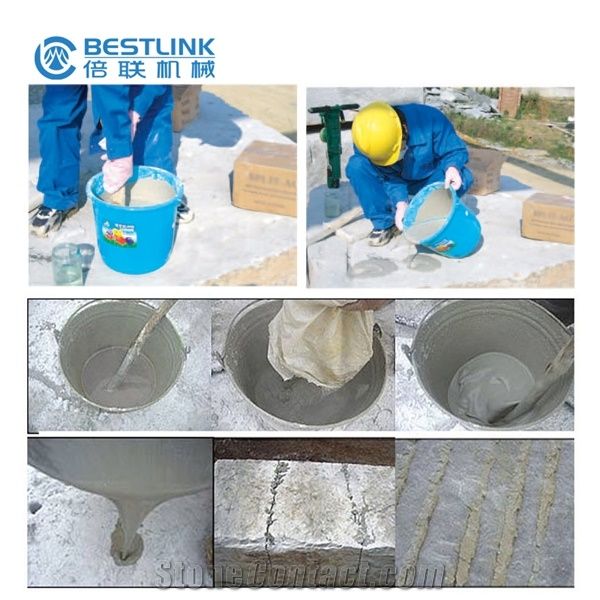 Soundless Stone Racking Powder,Rock Cracking,Expansive Cement,Silent Expansive,Chemicla Demolition,Non-Explosive Cracking,Rock Expansive,Rock Demolition,Non-Explosive Expansive,Expansive Mortars