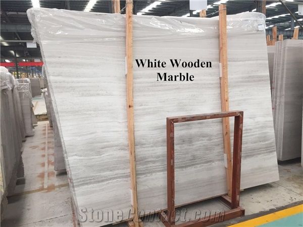 New Production White Wooden Marble Tile & Slab,Athens White Marble,Wooden White Marble,White Serpeggiante,China Serpeggiante Marble,Serpeggiante White Marble,White Wood Veins Marble,Chenille White Mar
