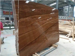 Wooden Yellow Marble, Yellow Wooden Marble, Brown Wooden Marble Polished Slab a Grade