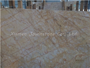 Polished Golden Topaz Marble Tiles & Slabs, Golden Chinese Marble for Wall, Flooring, Tiles,Etc