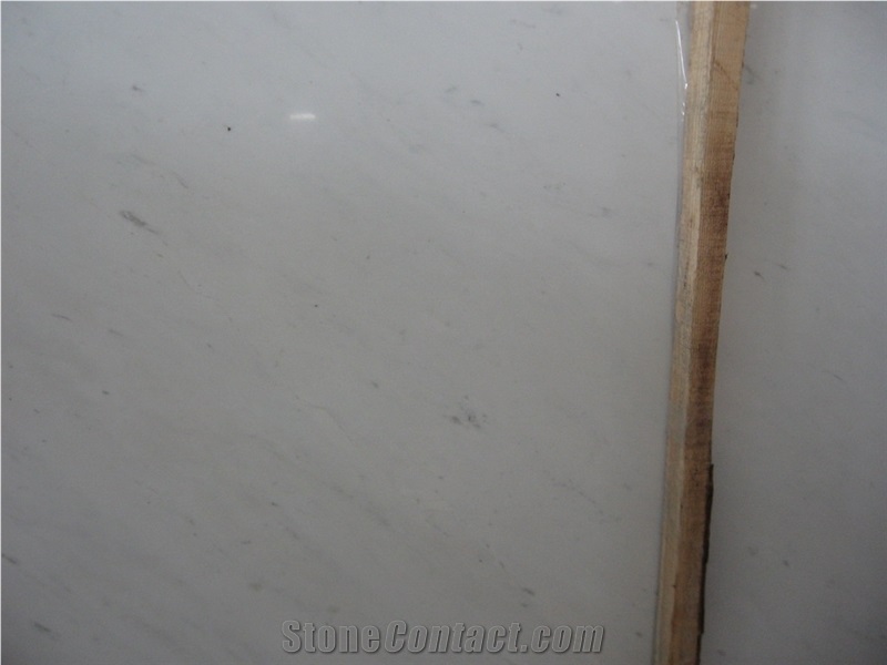 Polished Greek Ariston Marble Slab, Greece White Marble for Wall, Flooring,Etc