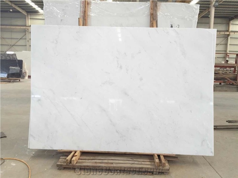 Polished New Jowin White Marble, China White Marble for Wal, Flooring, Vanity Top, Etc.