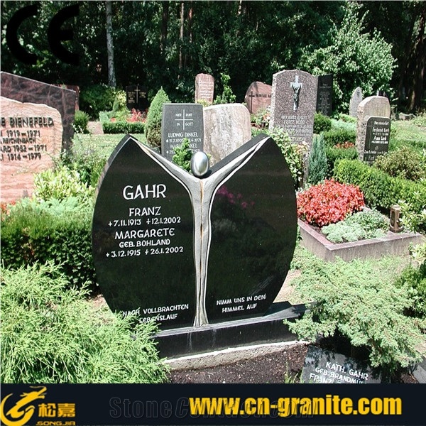 Angel Heart Headstone Monument Tombstone,Baby Tombstones,Grave Monument Slab,Poland Granite Monument,Gravestone,Tombstone and Monument,Cheap Headstones,