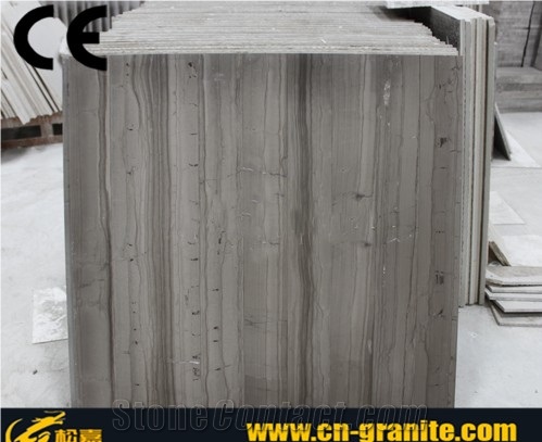 Athen Grey Wooden Marble Slabs&Tiles,Polished Surface,Wall Covering&Flooring Tiles