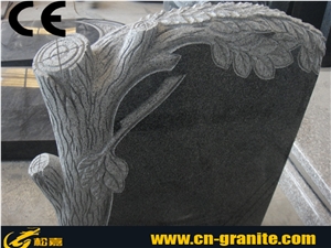 Black China Granite Tombstone&Monument,Tombstone Picture,Tombstone Design,Muslim Tombstone