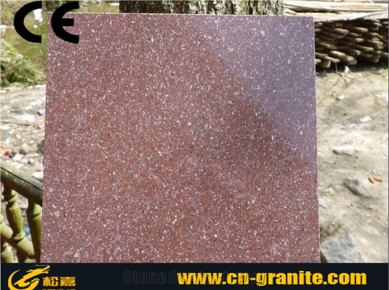 China Granite Polished G666,Red Porphyry Granite Slabs&Tiles,Porphyry Cubestone