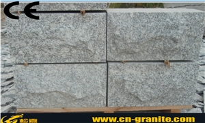 China Grey Granite Wall Stone, Mushroom Wall Cladding, Stone Wall