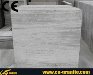 China White Wood Marble Slabs & Tiles,China Wood White Marble