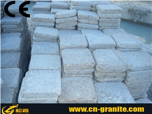 China Yellow Granite Pavers, G682 Granite Cube Stone, Outdoor Paving Stone, Factory Price