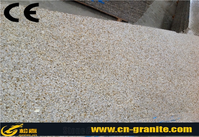 Chinese G682 Yellow Granite, Zhangpu Rusty Yellow Granite Slabs & Tiles, China Yellow Granite