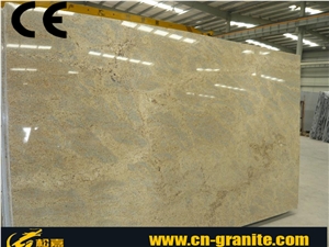 Kashmir Gold Granite Slabs & Tiles, Covering Cut to Size Tiles