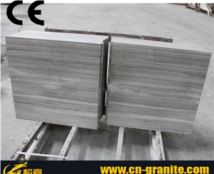 Marble Big Slab Silk Light Grey Wood Marble Floor Tile & Slab,China Grey Marble