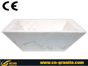 Natural Marble Sink for Sale, White Marble Bathroom & Kitchen Basins