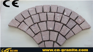 Red Granite Paving Stone,Cheap Factory Price,Curbstone,Garden Paving,Cubic Stone,Cheap Paving Stone,Lanscape Stone