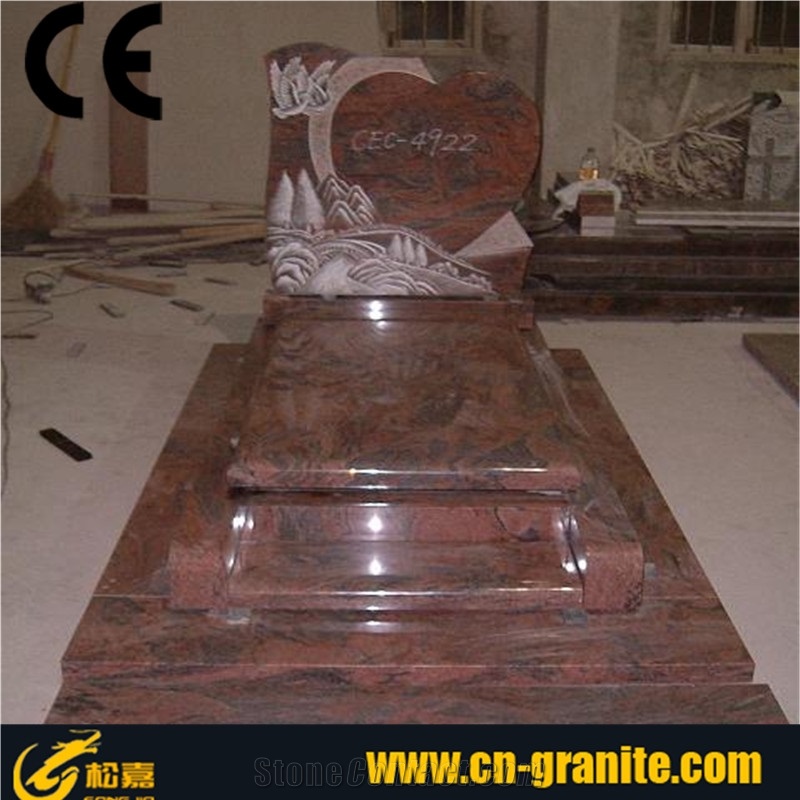 Red Tombstones,China Red Monuments,Garnet Rush Marble Tombstone Design,Monument Design,Western Style Tombstones,Custom Monuments,Engraved Tombstones,Cheap Tombstones,