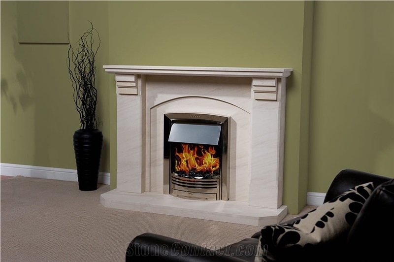 Marble and Stone Fireplace, Fireplace Surrounds