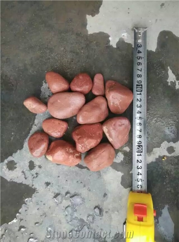 China Red Pebble & Gravels