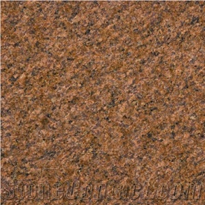 Cherry Brown Granite Tiles & Slabs, Brown Polished Granite Floor Tiles, Walling Tiles