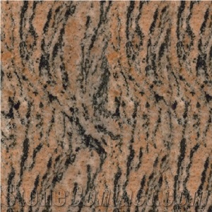 Tiger Skin Granite tiles & slabs, pink granite floor tiles, walling tiles 