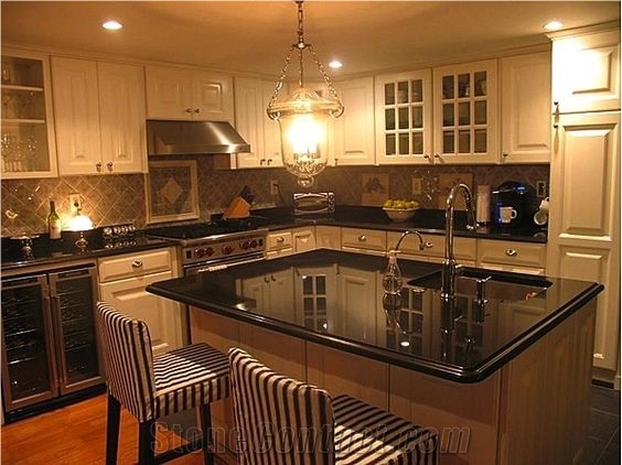 Engineered Quartz Slab Polishing Surface Kitchen Countertop for Pre-Fabricated Tops with Various Edge Profiles with Scratch Resistant and Stain Resistant