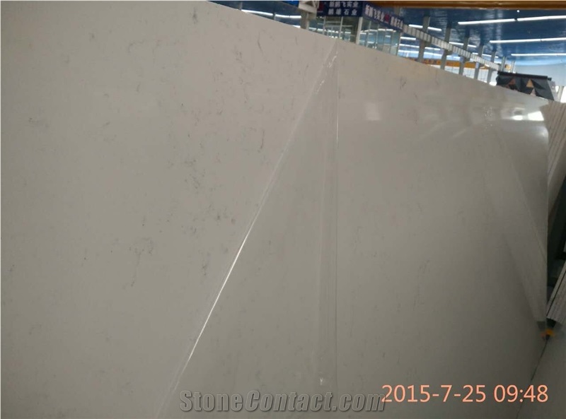 Xy6313 Carrara Quartz Stone Slabs & Tiles
