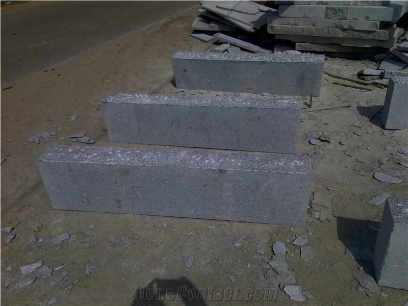 G341 Granite Big Granite Saw Cut Steps,Stair Riser,Stair Treads