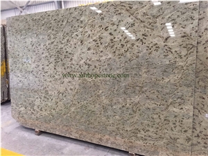 Verde Eucalipto Granite Tiles & Slabs, Brazil Green Granite Gangsaw Slabs