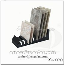 Metal Tile Display Stand, Ceramic Tile Display Rack, Portable Mosaic Tile Display Rack