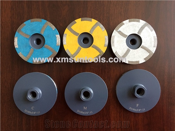 Resin Filled Cup Wheel/ Diamond Grinding Wheel for Stone Surface Polishing