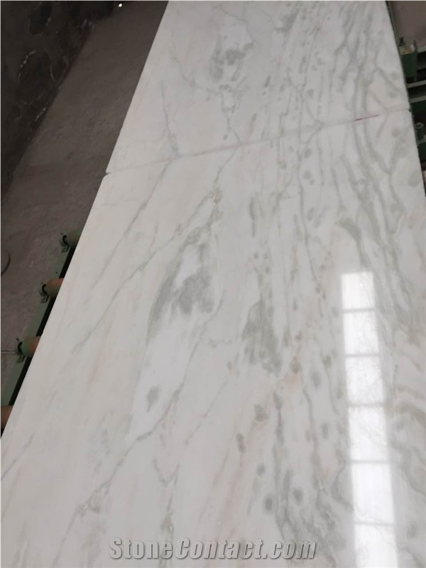 Royal White Jade Marble Slab White Marble Tiles&Slabs from China