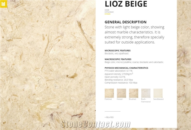 Lioz Beige Slabs, Tiles- Lioz Creme, Lioz Claro Limestone Tiles & Slabs, Beige Limestone Floor Tiles, Wall Tiles