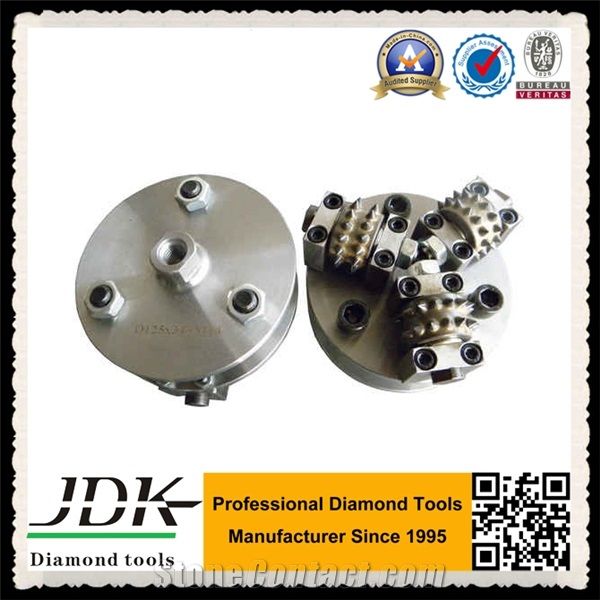 Diamond Bush Hammer, D125 Bush Hammer for Granite Surface Polishing, Diamond Bush Hammer Plate