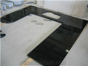 Black Galaxy Granite Countertops,Vanity Tops,Kitchen Bar Tops/Bench Tops/Island Tops/Desk Tops