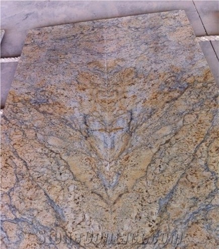 Giallo Crystal Granite Polished Slabs & Tiles, Brazil Yellow Granite Walling Tiles,Floor Covering