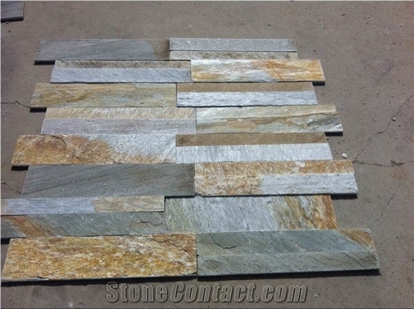 Hot Sales China Yellow Quartzite Tiles,P014 Yellow Quartzite Floor Tiles,Natural Split Surface Yellow Quartzite Tiles