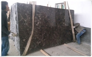 China Brown Dark Emperador Marble Slabs for Flooring，China Emperador Dark Marble