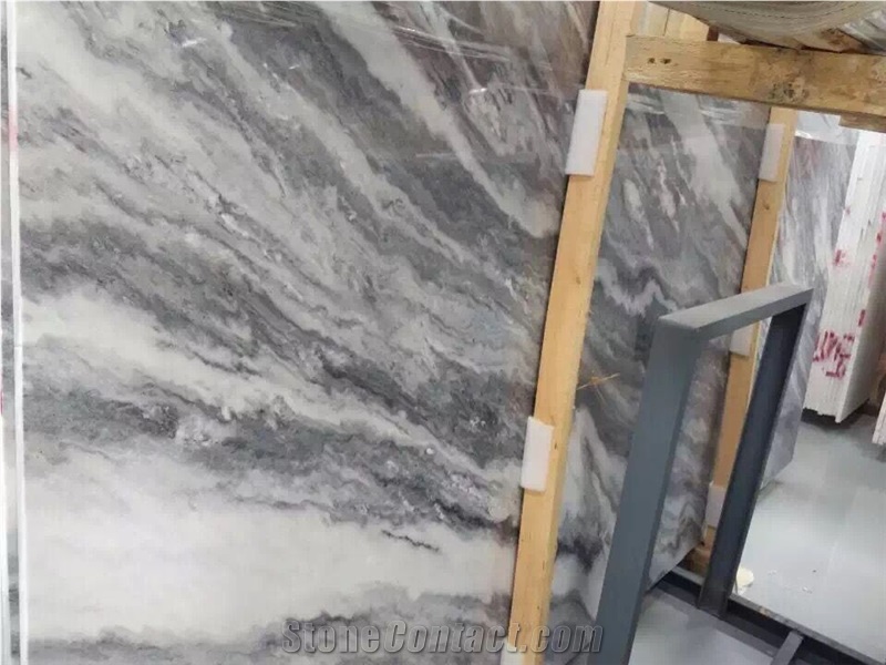 China Nuvolato Grigio Marble Tiles and Slabs