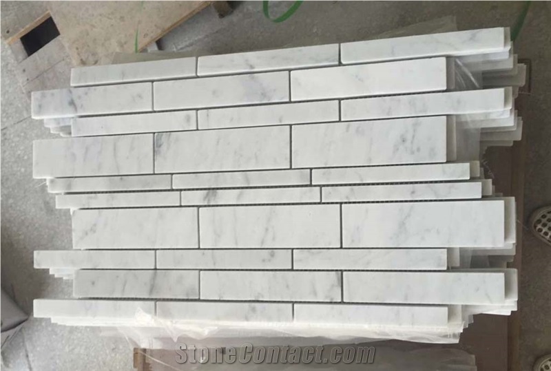 High Quality Bianco Carrara Marble Mosaic and Mosaic Tiles