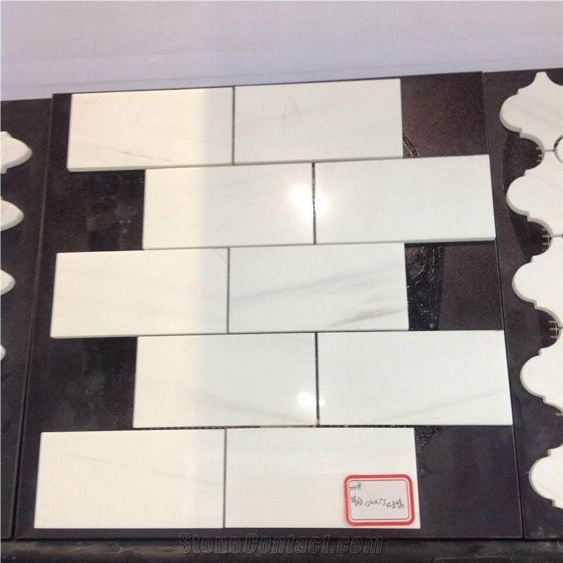 High Quality Bianco Dolomite Marble Mosaic Tiles