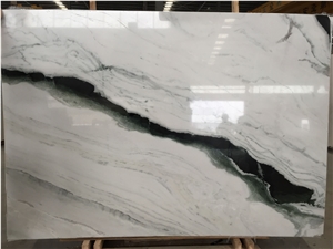 New Panda White Marble Tiles and Slabs
