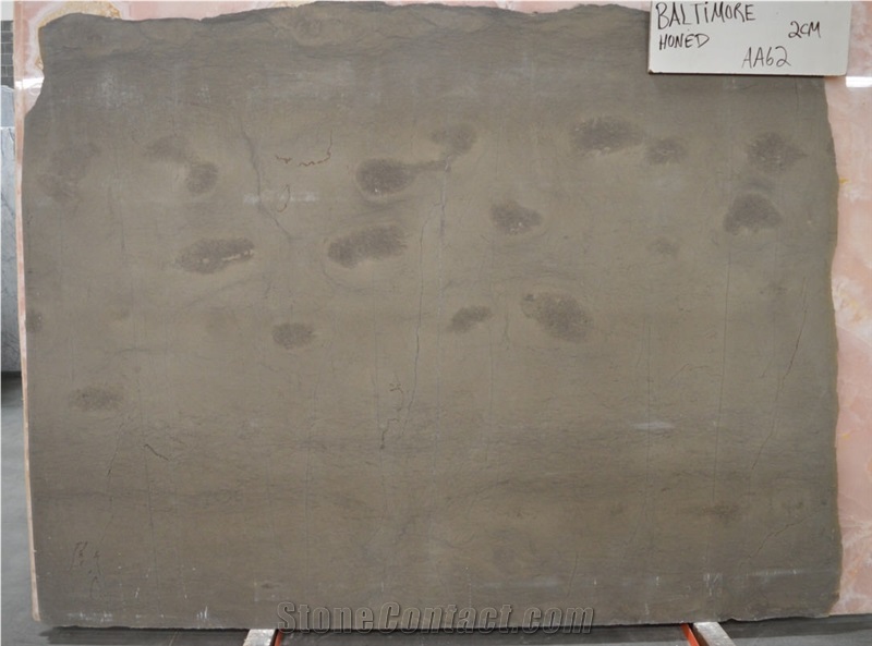 Baltimore Limestone Honed 2cm Slabs & Tiles, Brown Limestone Floor Tiles, Wall Tiles