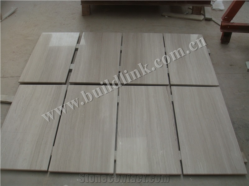 Crystal White Wooden Marble ,Wooden Marble, White Wood Grain Marble ,Crystal Wooden Vein White Marble Polished Tiles