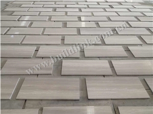 Crystal White Wooden Marble ,Wooden Marble, White Wood Grain Marble ,Crystal Wooden Vein White Marble Polished Tiles