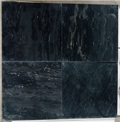 Hot Sale Polished Black Limestone Slabs & Tiles