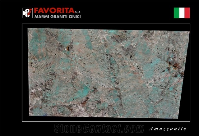 Amazzonite Slabs, Amazonita Granite Slabs & Tiles, Green Polished Granite Floor Tiles, Wall Tiles